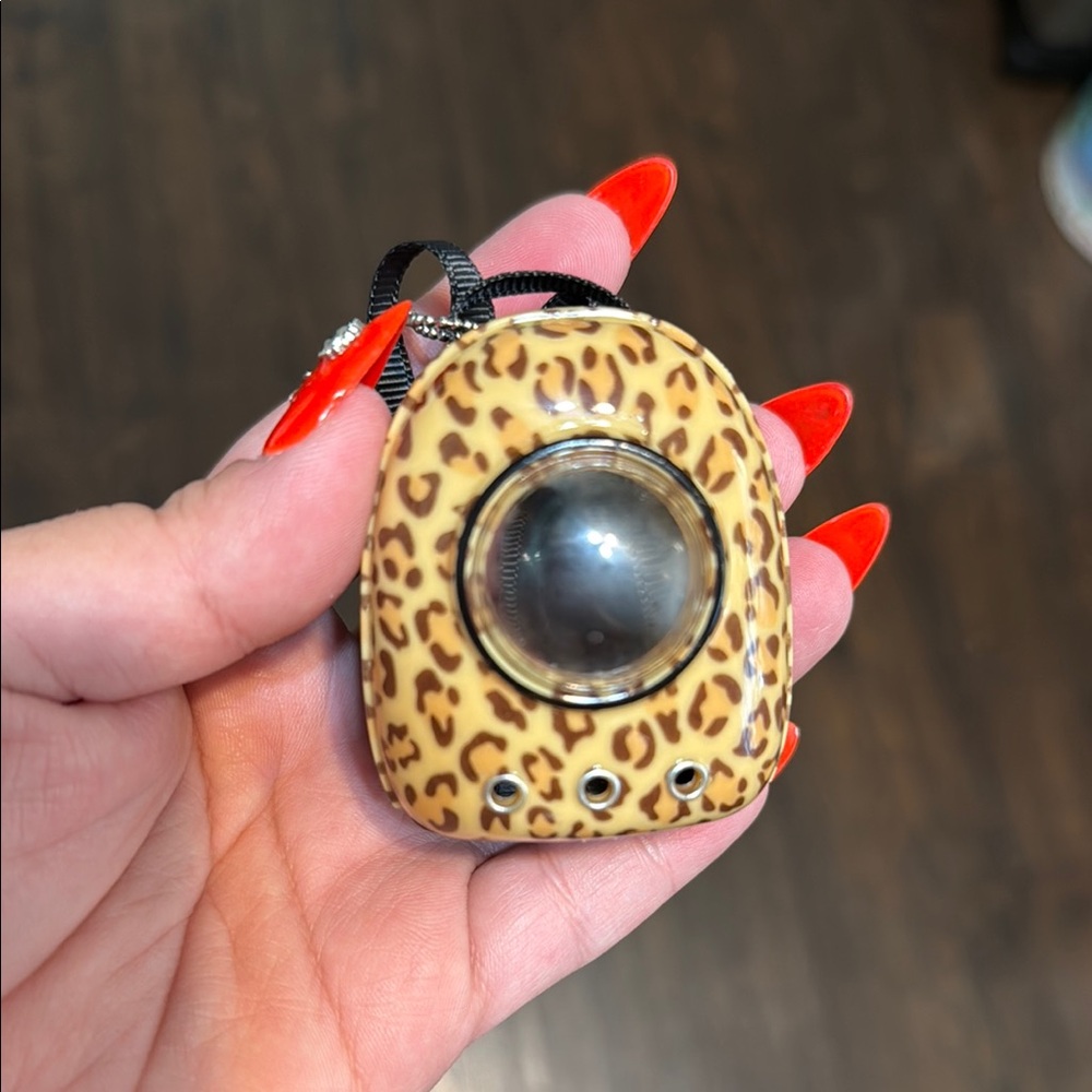Cheetah Backpack for labubu monster toys